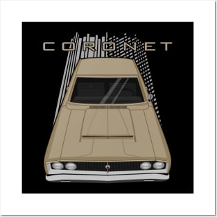 Dodge Coronet 1968 - gold Posters and Art